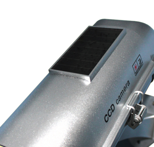 Solar Powered Dummy Camera with Motion Activated Flashing Bright White LED - Picture 2 of 5