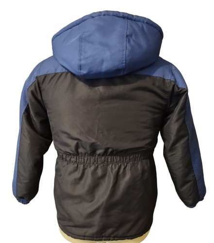 OshKosh B’gosh Jacket Boys 12 Coat Removable Liner 2 in 1 Hooded Blue Full Zip * - Picture 2 of 15