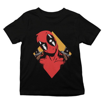 Lustiges Deadpool Bio Baumwolle Kinder T-Shirt 98 -164