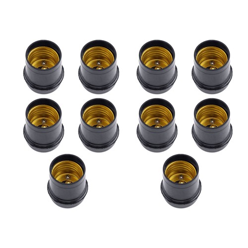 5/10Pcs E27 4A Light Bulb Lamp Holder Pendant Edison Screw Cap Socket Vintage B - Picture 15 of 17