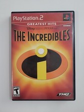 THE INCREDIBLES (Sony PlayStation 2, 2004) -💥 COMPLETE IN BOX -Disc Case Manual