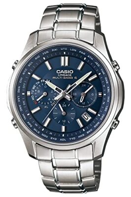 CASIO LINEAGE LIW-M610D-2AJF blaues Zifferblatt robust Solar Atom Radio Analo...