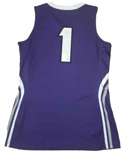 NIKE KANSAS STATE Basketball Jersey Elite #1 Purple NCAA - Women's Sz MEDIUM M - Picture 2 of 13
