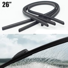 x 26" 6mm Cut to Size Universal Van Car Replacement Rubber Wiper Blade Refill