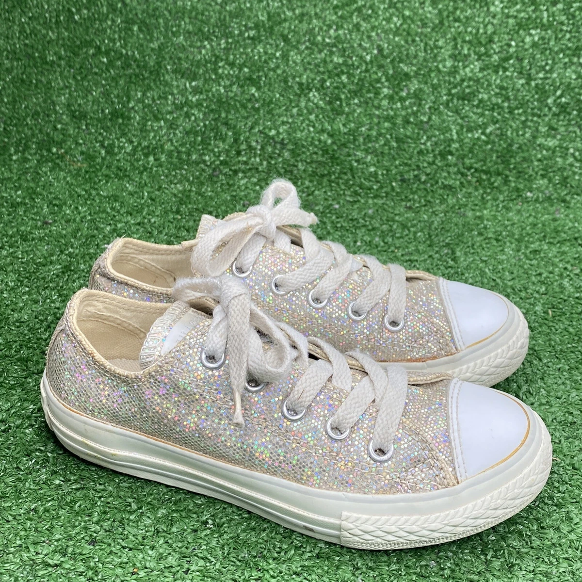 Glitter converse top size 12