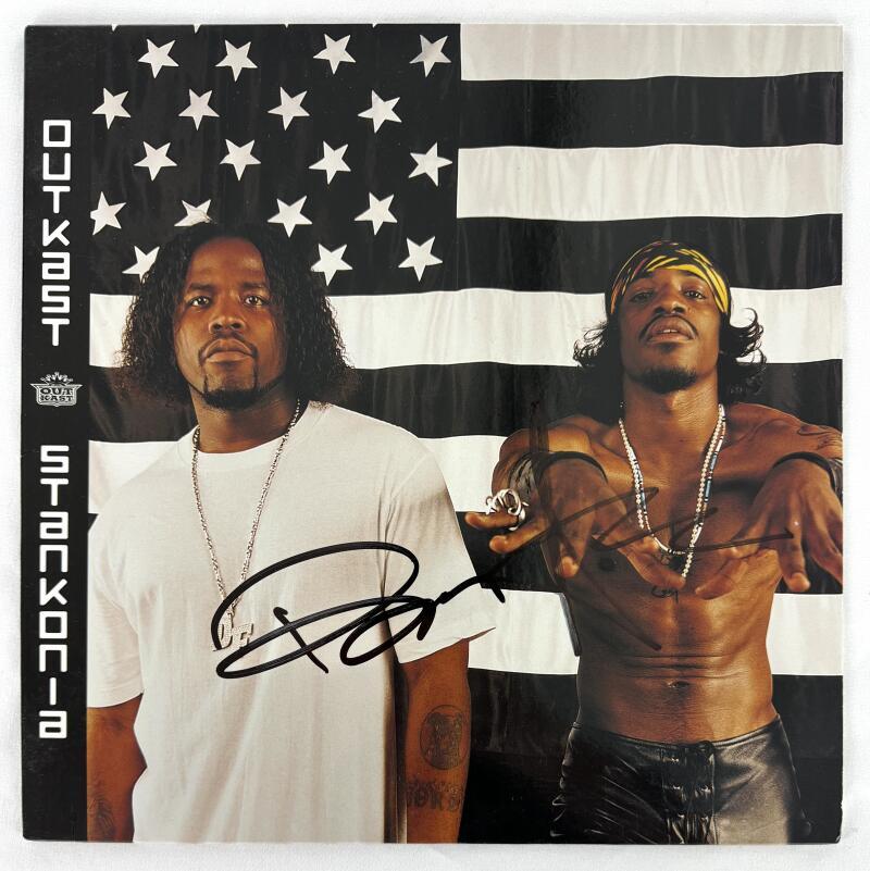 Andre 3000 & Big Boi Outkast Signed Autograph Album Record