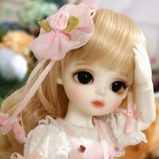 1/6 BJD Doll LCC Miyo Normal Color C-Free Face Make UP+Free Eyes