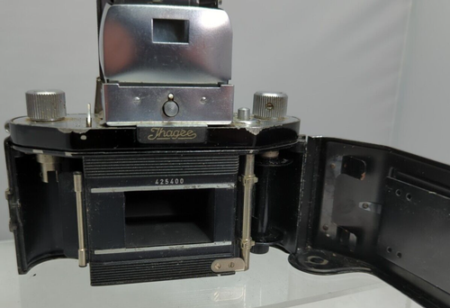 EXA Ihagee Dresden SLR Camera with Schneider Kreuznach Xenar 50MM ∇ F3.5 Lens - Picture 6 of 9