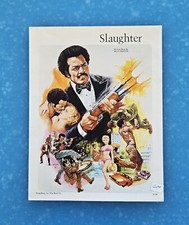 Slaughter 1972 JIM BROWN Stella Stevens Movie BILLY PRESTON Sheet Music!