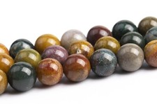 Natural Ocean Jasper Beads Grade AAA Round Gemstone Loose Beads 6/8/10/12MM