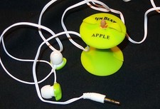 Jim Beam Apple Ear Buds - headphones - Shaped Like an Apple - NEW
