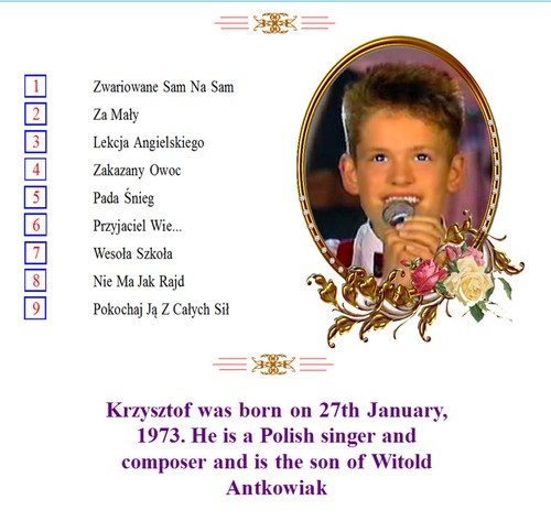 Krzysztof Antkowiak Boy Soprano Zakazany Owoc - 第 4/4 張圖片