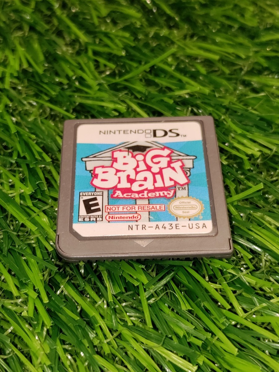 Big Brain Academy - Nintendo DS - Not For Resale Demo NFR Tested 
