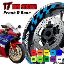 Aqua 17 inch Rim GP Wheel Stickers For CBR1000RR 16 17 18 19 20 21 22 23 24
