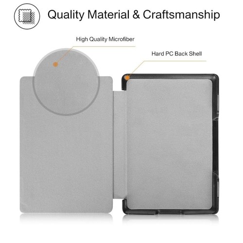 Anti Scratch Folio Cover for Kindle 5/4th Gen (Model:D01100) 2011 e-Reader - Picture 5 of 16