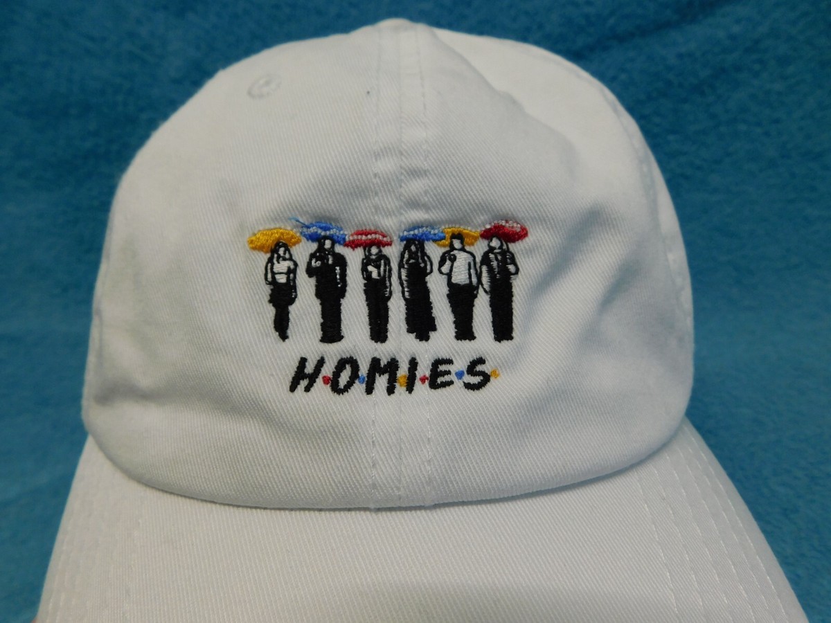 Homies Hat Baseball Cap White Adult Strapback Adjustable | eBay
