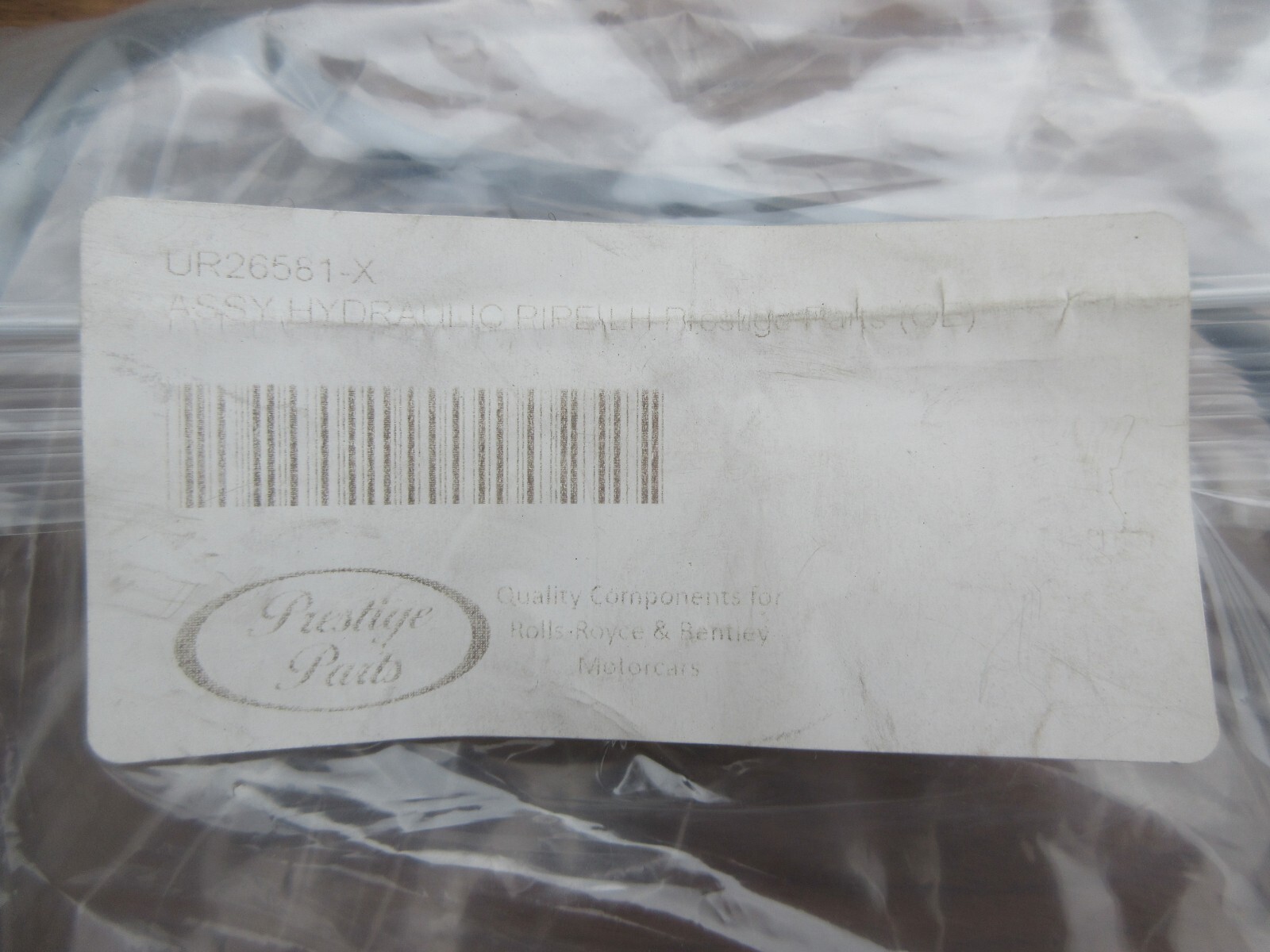 New Rolls-Royce Silver Spur Continental T SC LEFT Rear Brake Caliper Pipe RG