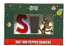 Dr. Seuss Enterprise How The Grinch Stole Christmas Max Salt  Pepper Shaker Set