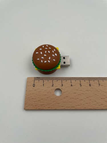 Hamburger Cheeseburger Burger Brown Funny USB Stick Various Capacities - 第 5/6 張圖片
