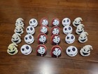 24 Halloween Cute Character Cupcake Rings Cake Toppers Night Before Halloween