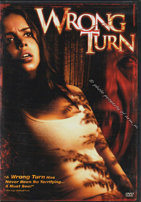 Wrong Turn - Desmond Harrington, Eliza Dushku (2003 DVD R) Very Good Condition