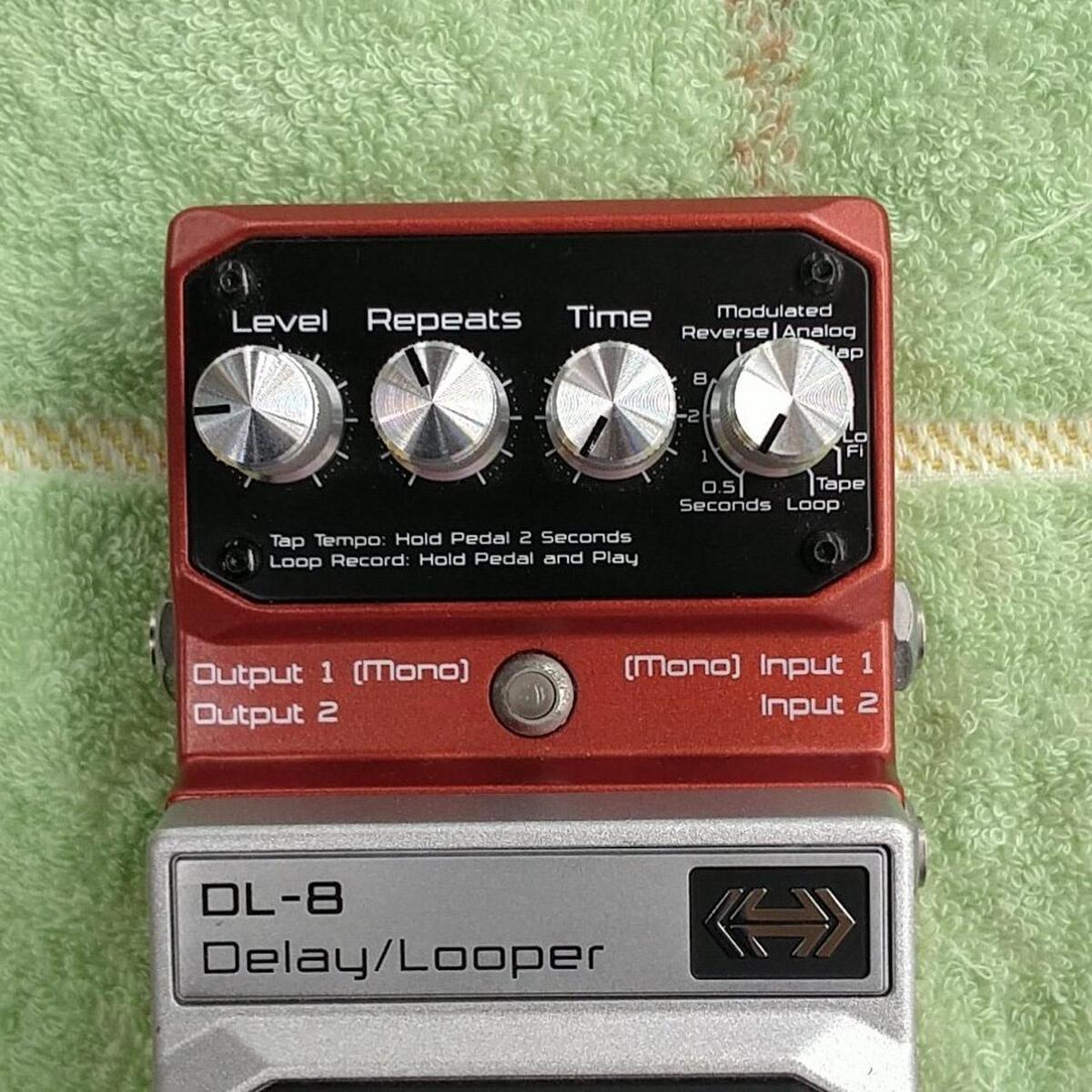 Hardwire DL-8 Delay/Looper Pedal from Japan | eBay Hardwire DL-8 Delay/Looper Pedal from Japan | eBay