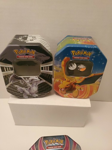 Pokemon Charizard TCG Collectors Empty Tin 2009 plus 2 more no cards - Picture 3 of 10