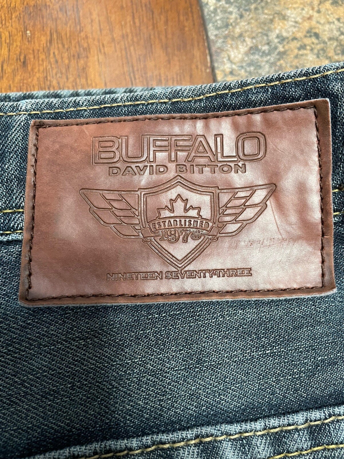 Buffalo David Bitton Travis Basic Blue Jeans, Men… - image 6