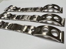 1960s Diver Watch Rally Wristband All Steel Imperial For Zodiac Sea Wolf 17mm 1960s Diver Watch Rally Wristband All Steel Imperial For Zodiac Sea Wolf 17mm