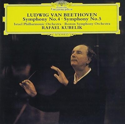 Rafael Kubelik IPO/BSO NEW CD(SHM-CD) Beethoven: Symphony No.4,5 Japan OBI