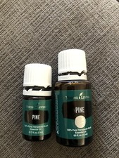 Young Living PINE Essential Oil 15ml 80 Full  Bonus 5ml 30 Full Lot Of 2