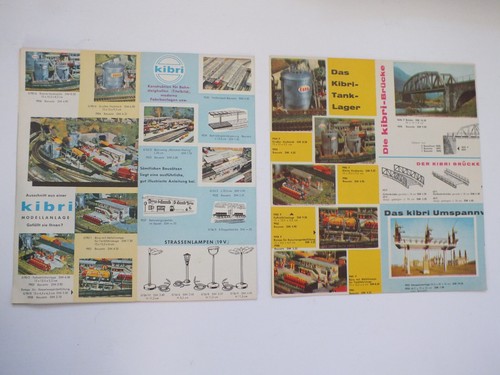Brochure/Flyer - Kibri - Model Railway - Accessories - Track H0 - B8 - Picture 6 of 6