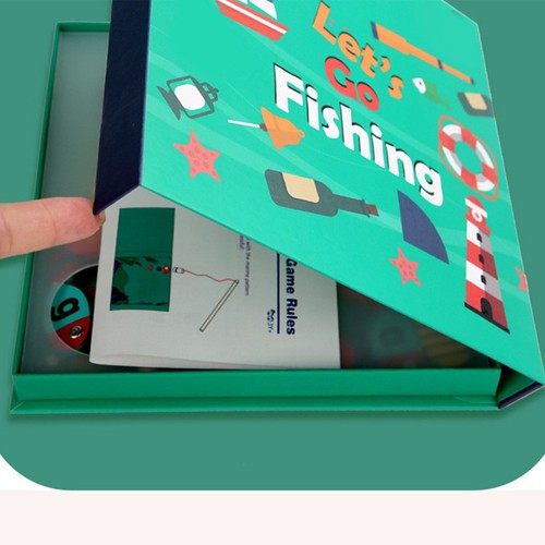 Wooden Magnetic Fishing Game Early Educational Learning Games Alphabet Games - Picture 5 of 12