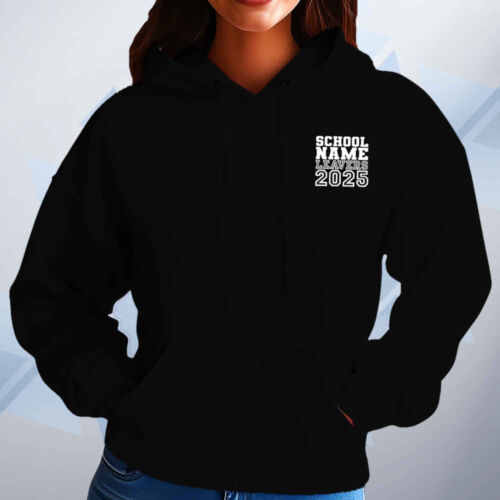 Custom 2025 Leavers Hoodie School College Varsity Graduation Jumper with Names - Picture 10 of 25
