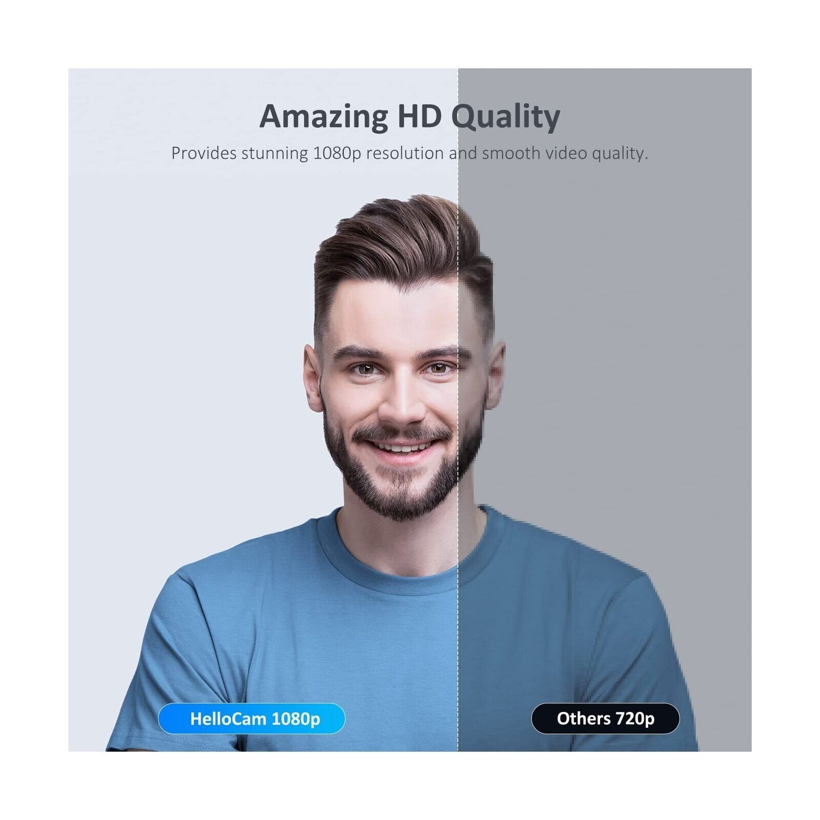 NexiGo N930W HelloCam (1080P, Windows Hello, Auto Shutter, Noise Canceling Mic) Falak Tayyeb