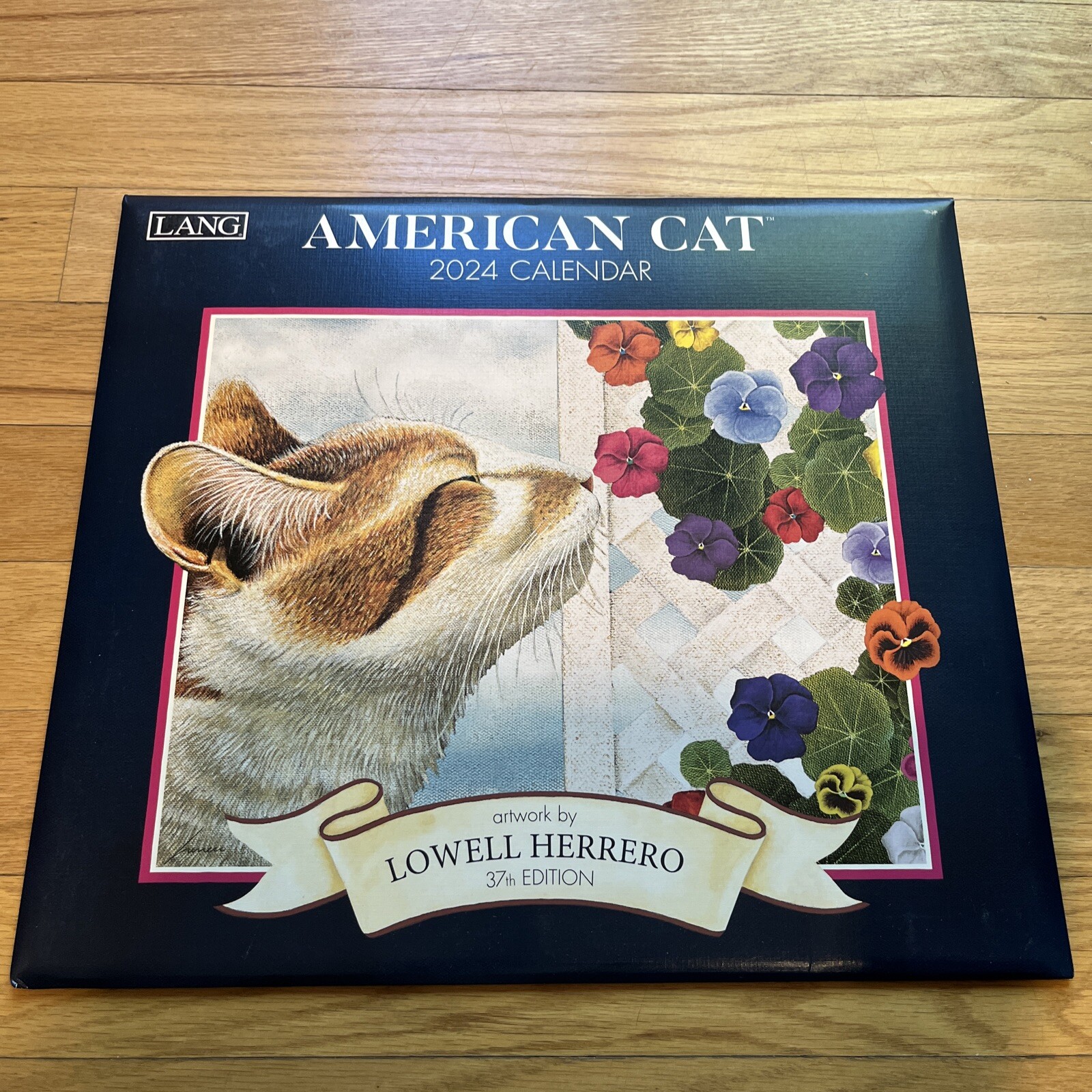 Lang American Cat Wall Calendar 2024 | eBay