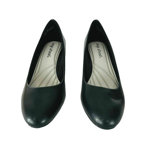 Easy Street Shoes Fabulous Closed Toe Classic Pumps Black Womens 10 M - Picture 2 of 10