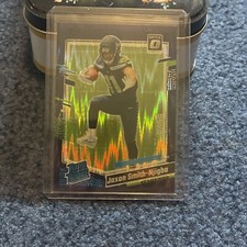 Jaxon Smith-Njigba  2023 Panini Donruss Optic - RR Purple Shock Prizm #293 (RC)