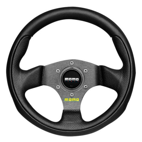 MK3 GOLF Steering Wheel, Momo Team,Black With Black Centre - WC400MO300TEA - Bild 1 von 1