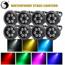 8X Wasserdicht Bühnenbeleuchtung RGBW 120W LED DMX Outdoor Yard DJ Party Show