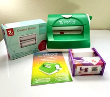 Xyron XRN510 Creative Station Laminator w/Manual Sticker Maker New Cartridge