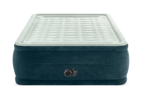 Intex 24" Queen Dream Lux Pillow Top Dura-Beam Airbed Mattress with Built-in Pum