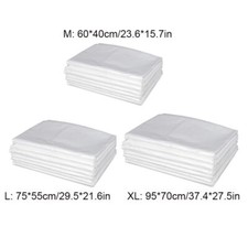 50Pcs Disposable Rabbit Cage Liner 4Size Plastic Bunny Cage Mat Film Replacement