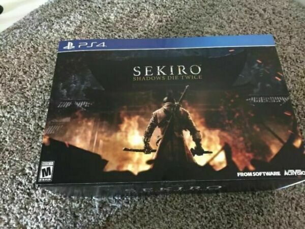 Sekiro Shadows Die Twice (PS4, 2019, Collectors Edition) for sale