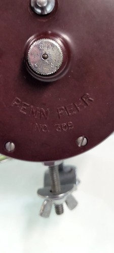 Mulinelli da pesca Baitcaster Vintage Penn Peer n. 209 & 309 rossi, VEDI NOTE SPEDIZIONE VELOCE - Foto 8 di 21
