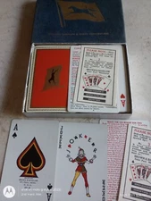 BROWN&BIGELOW REDISLIP PLAYING CARDS/SWAP/BRIDGE DECKS:MERRITT,CHAPMAN&SCOTT