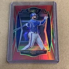 2021 Panini Select Baseball Isiah Kiner-Falefa Red Premier Level  78/199 A-49