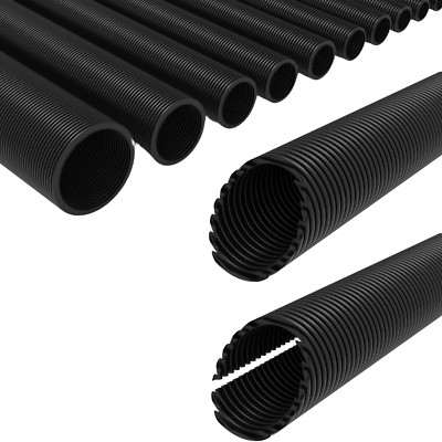 ISTA TOOLS Wellrohr geschlitzt ungeschlitzt Kabelschutz Rohr PP 2-50m 4,5-50mm