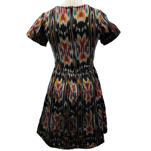 Mata Traders Women Dress XS Multi Colored Casual Fit and Flare A-Line Fair Trade - Picture 2 of 15