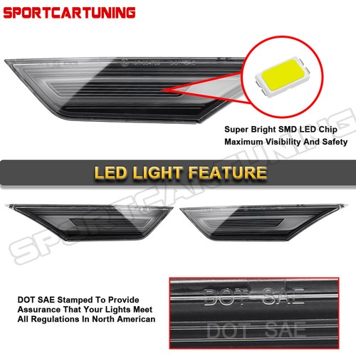 Luz de giro de estacionamiento con marcador lateral para Honda Civic 2016-2023 - Imagen 5 de 12